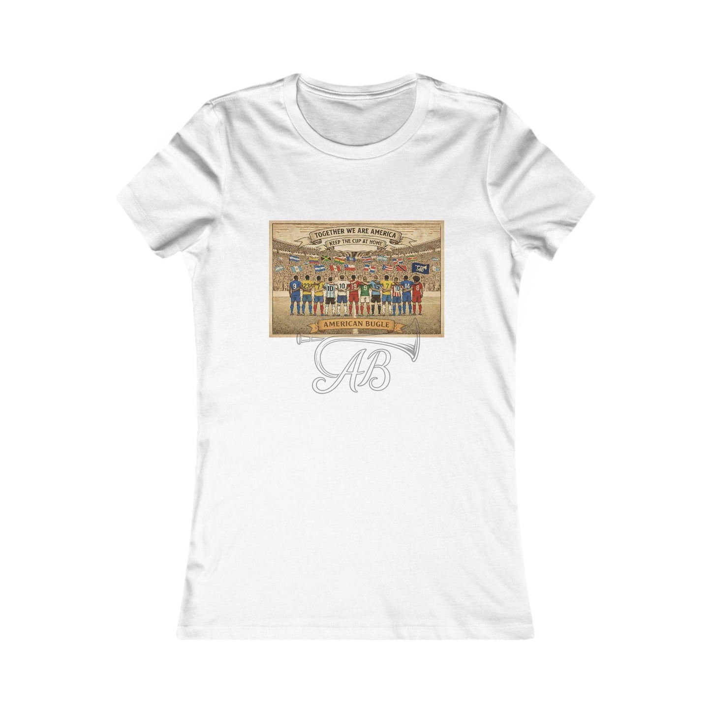 "Keep The Cup At Home" Together We Are America Women's T-Shirt