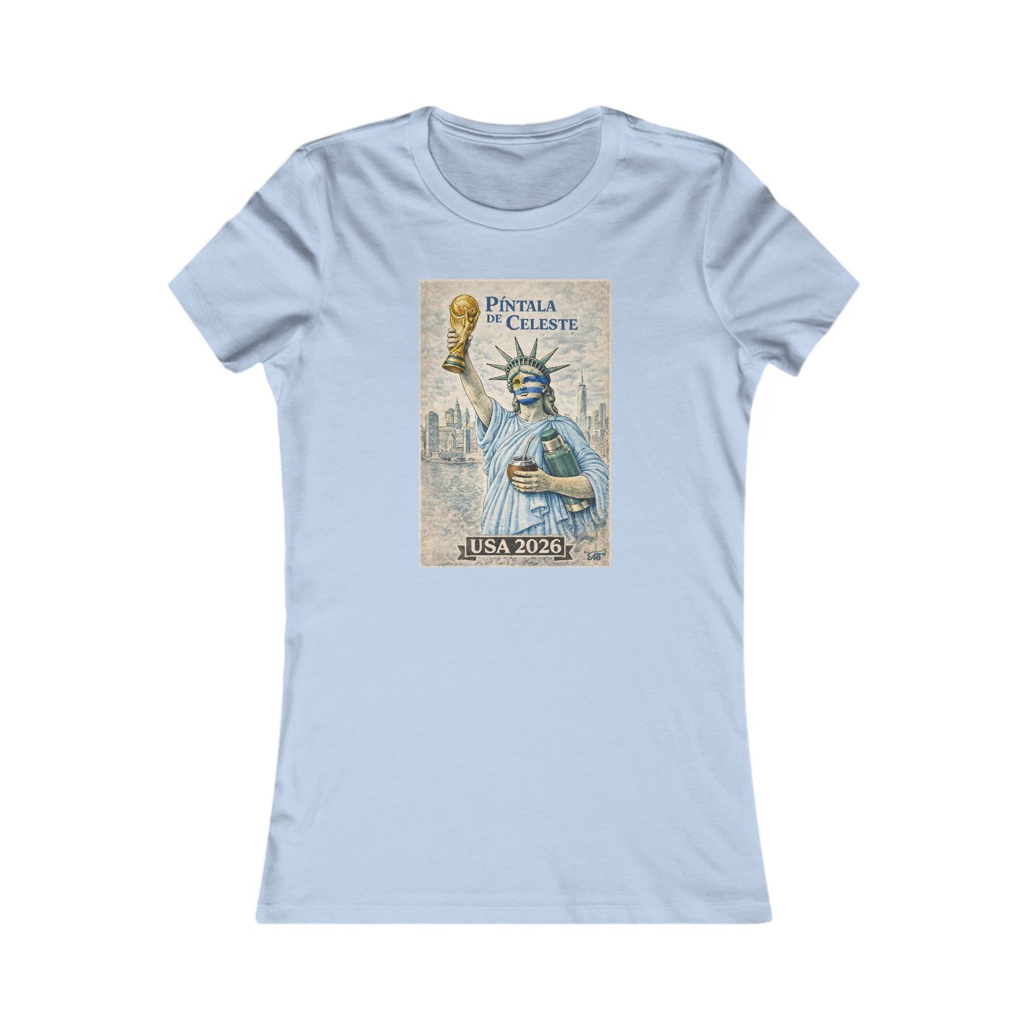Uruguay Píntala de Celeste T-Shirt Women's T-Shirt USA 2026