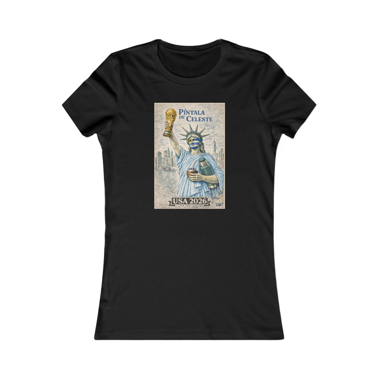 Uruguay Píntala de Celeste T-Shirt Women's T-Shirt USA 2026