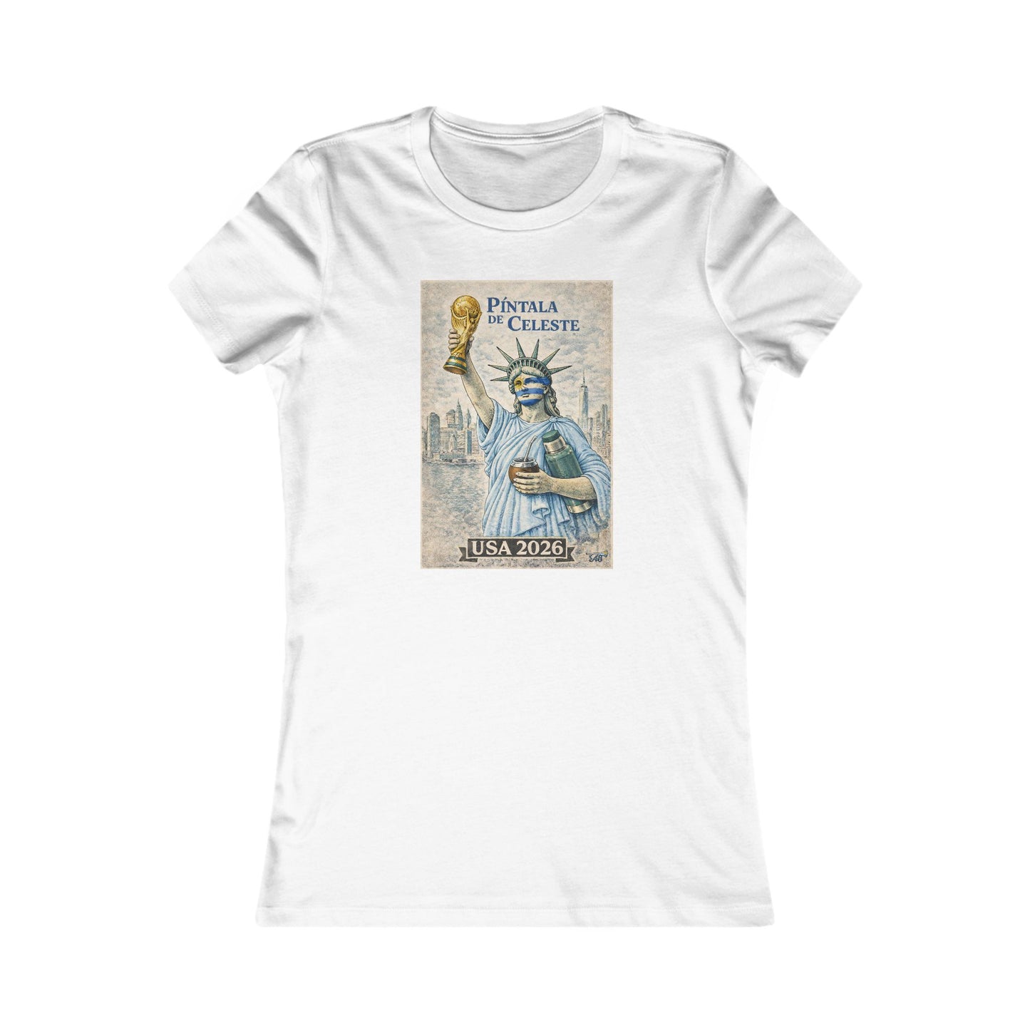 Uruguay Píntala de Celeste T-Shirt Women's T-Shirt USA 2026