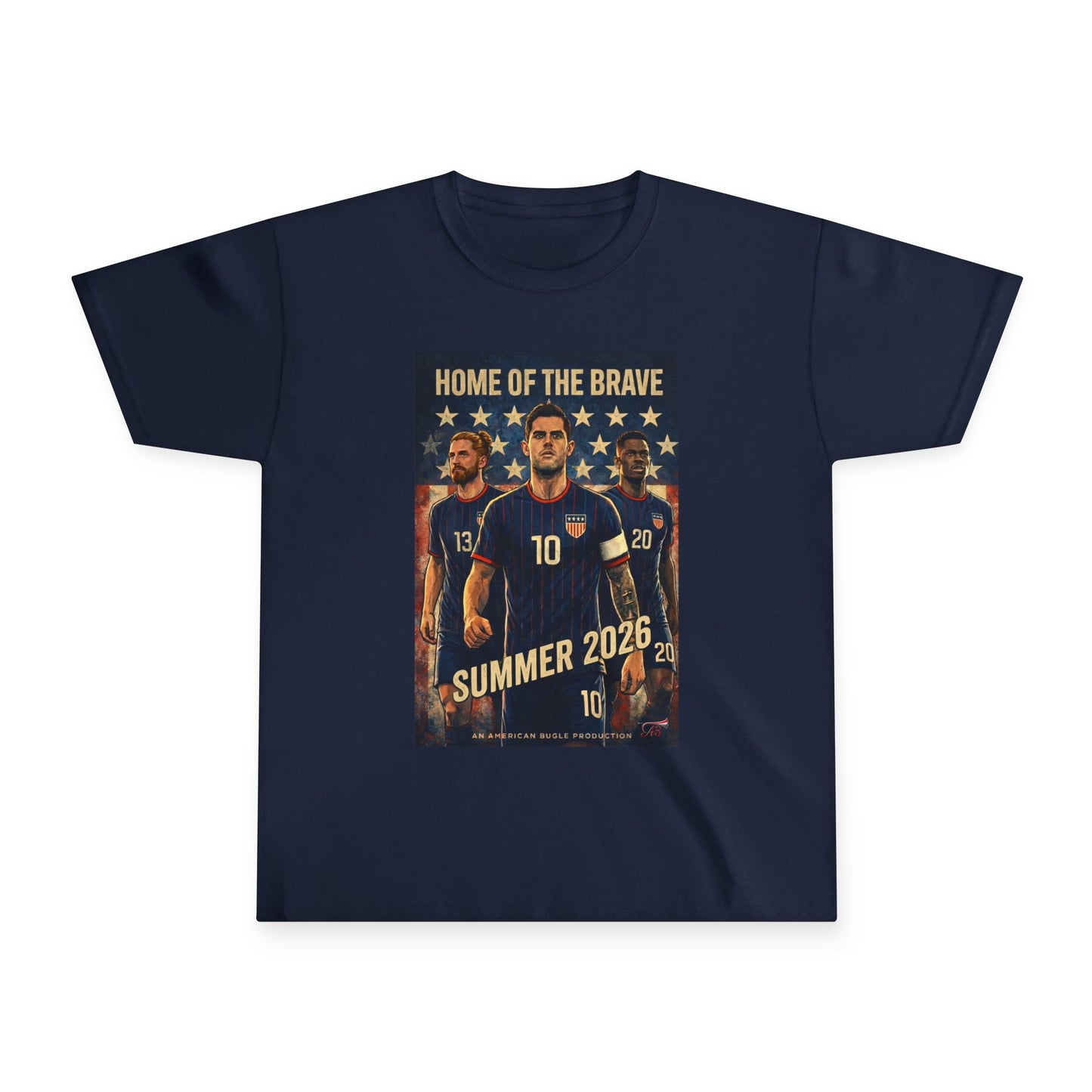 USA Home of the Brave Youth T-Shirt Summer 2026