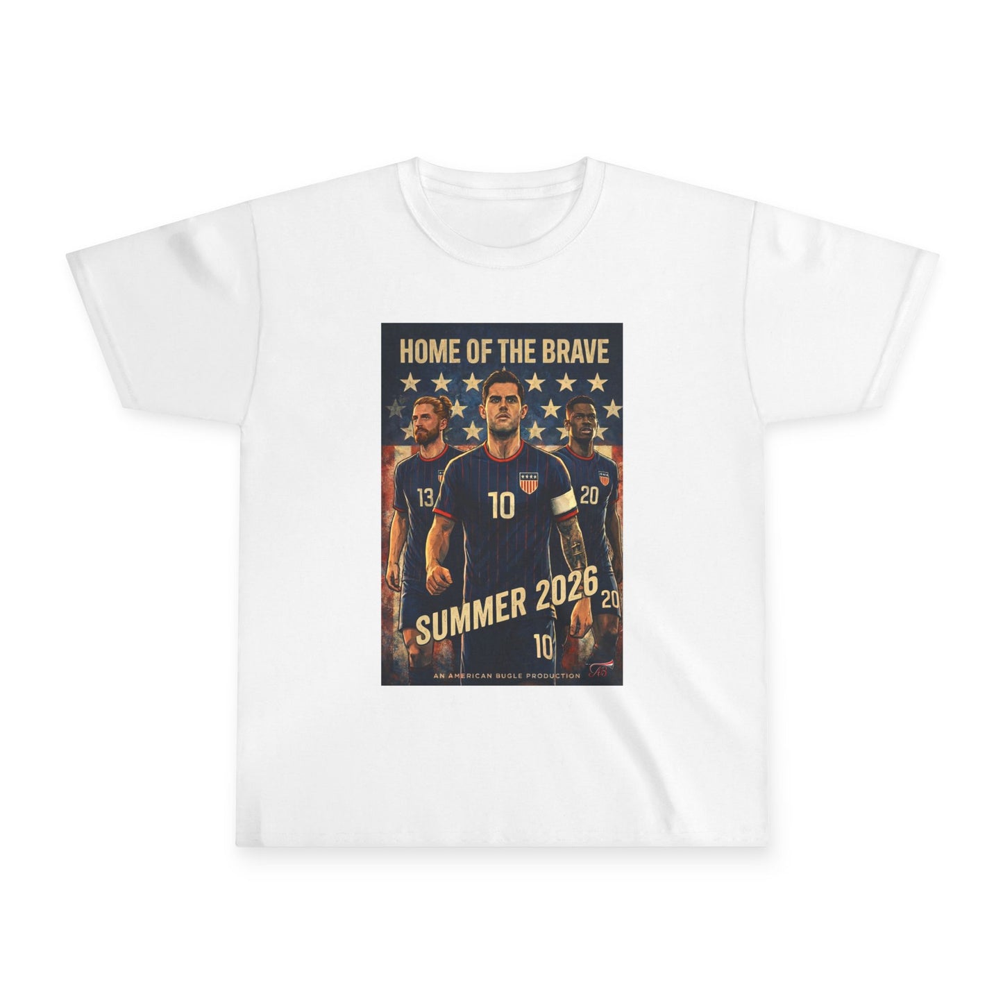 USA Home of the Brave Youth T-Shirt Summer 2026