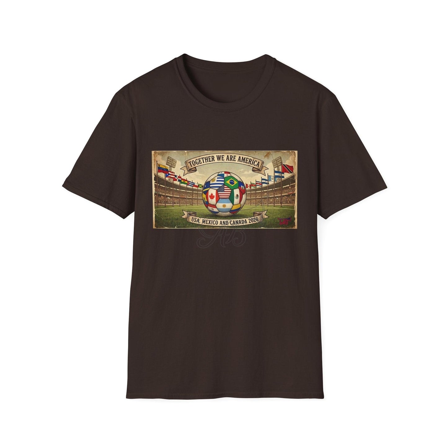 "USA, Mexico and Canada 2026" Together We Are America Men's T-Shirt