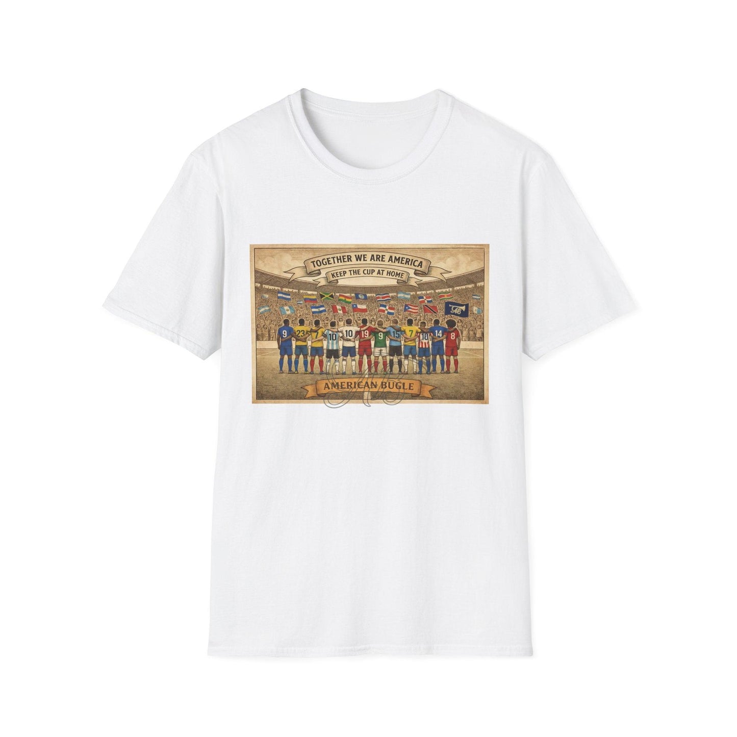 "Keep The Cup At Home" Together We Are America Men’s T-Shirt 