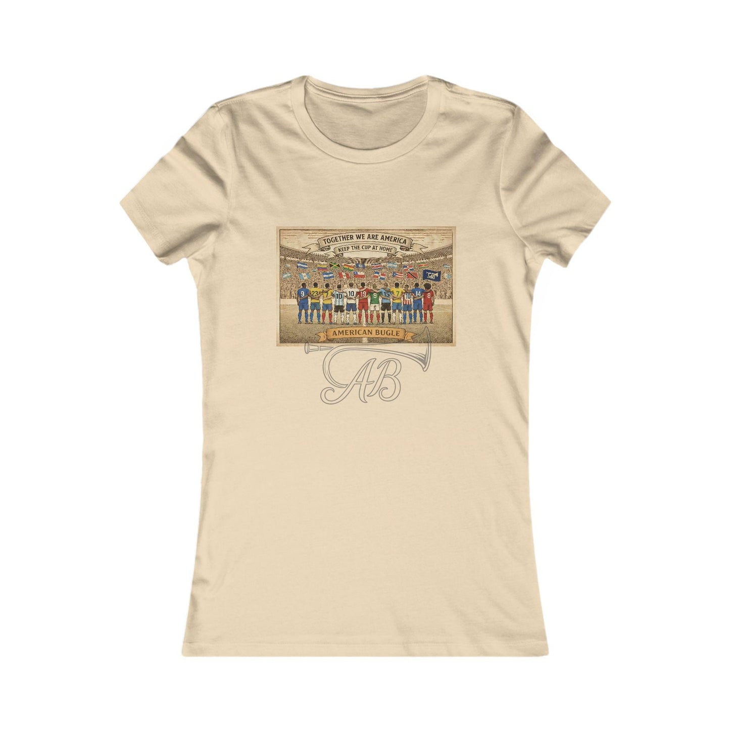 "Keep The Cup At Home" Together We Are America Women's T-Shirt