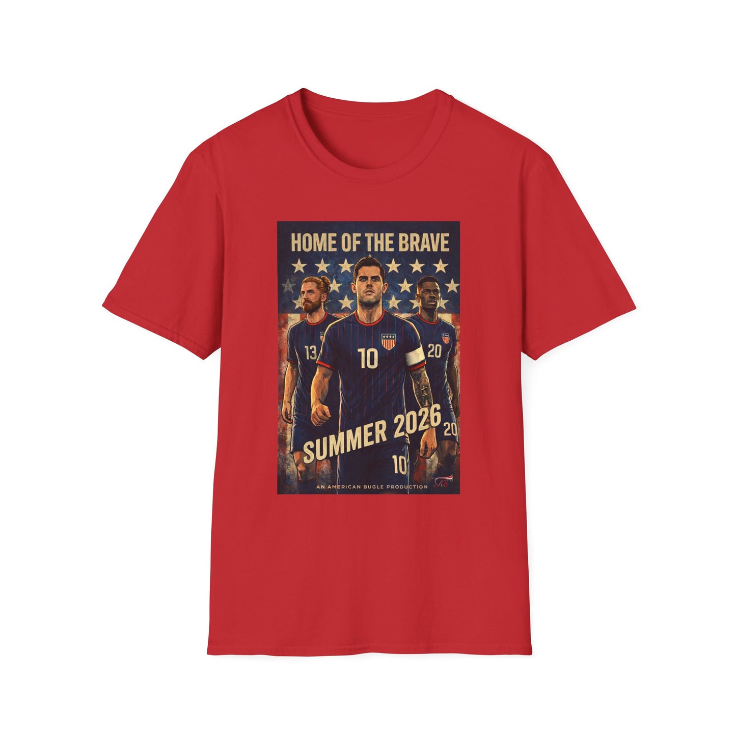 USA Home Of The Brave Men's T-Shirt Summer 2026