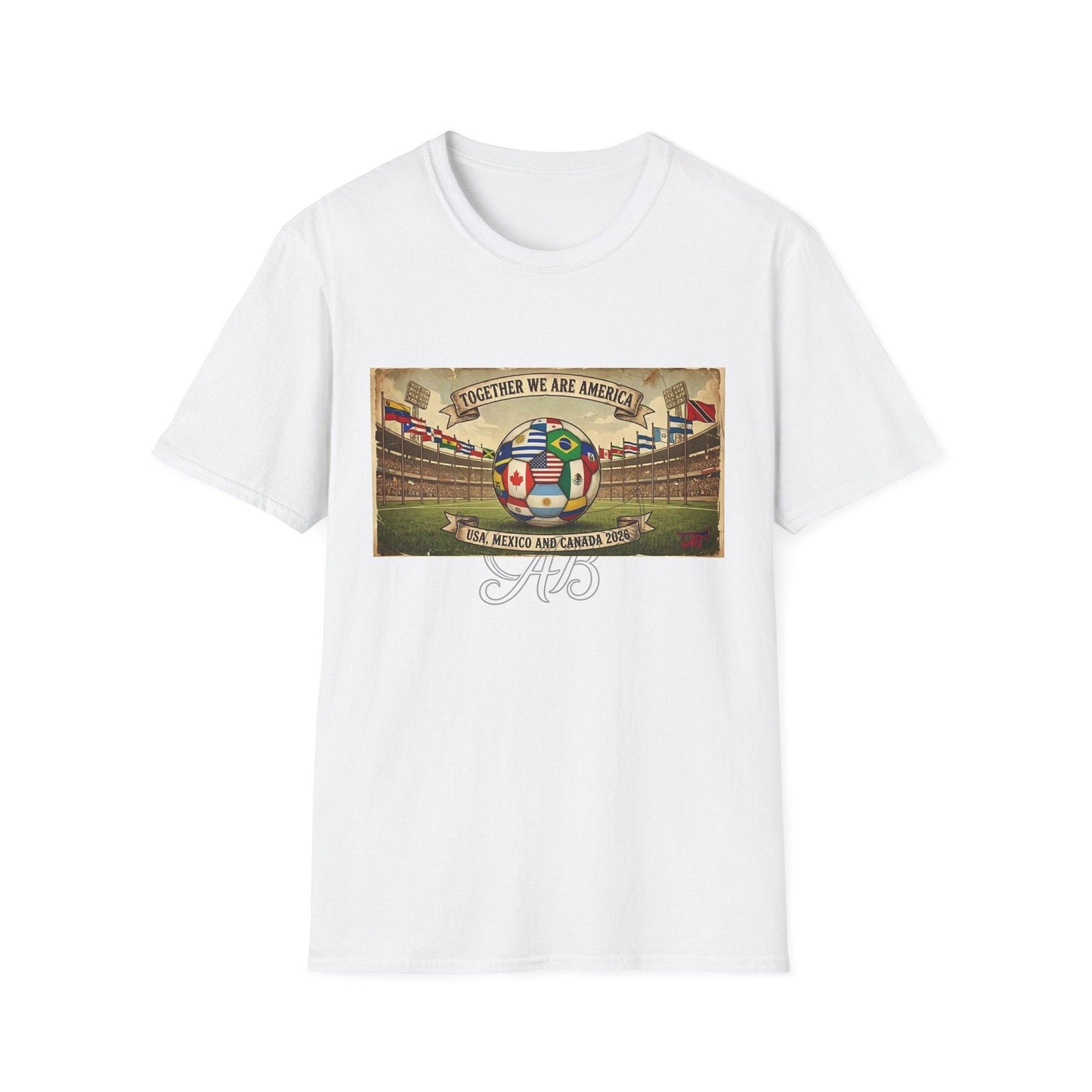 "USA, Mexico and Canada 2026" Together We Are America Men's T-Shirt