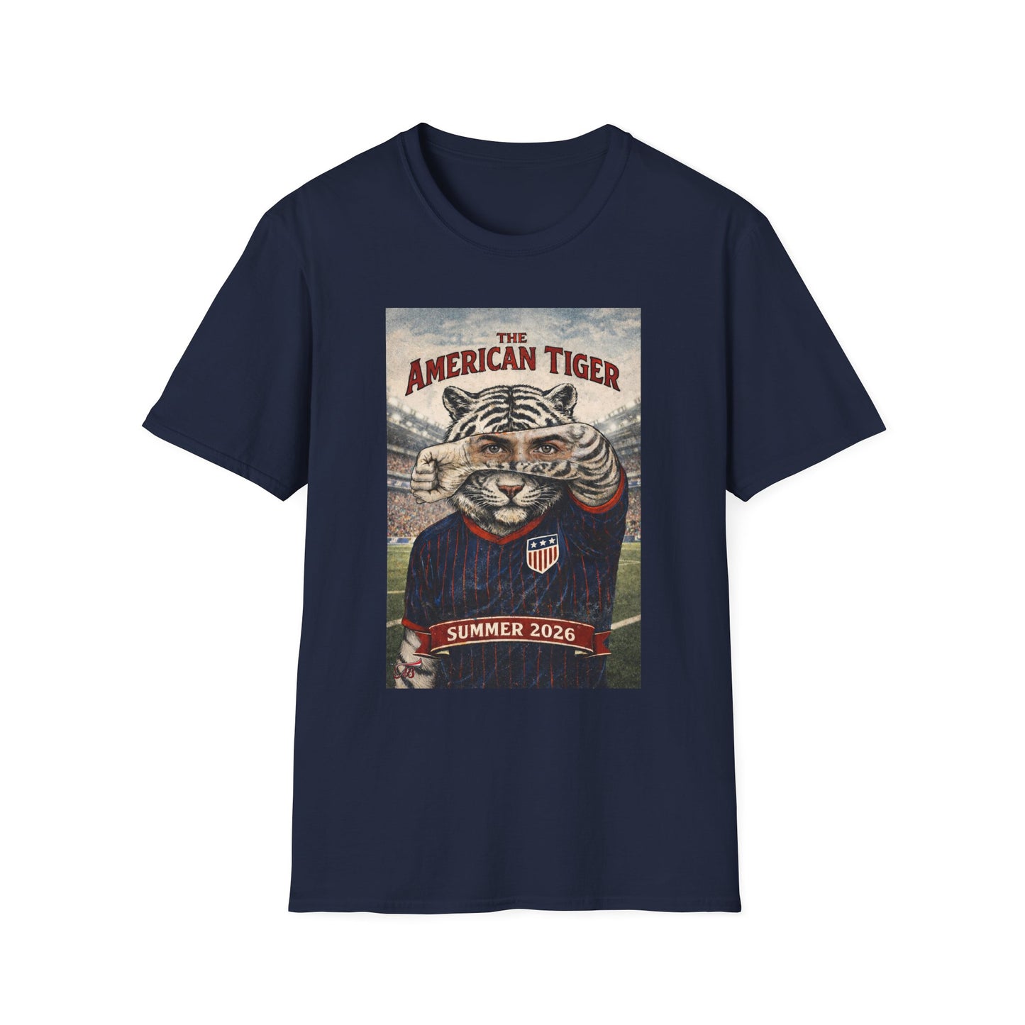 USA The American Tiger Men's T-Shirt Summer 2026