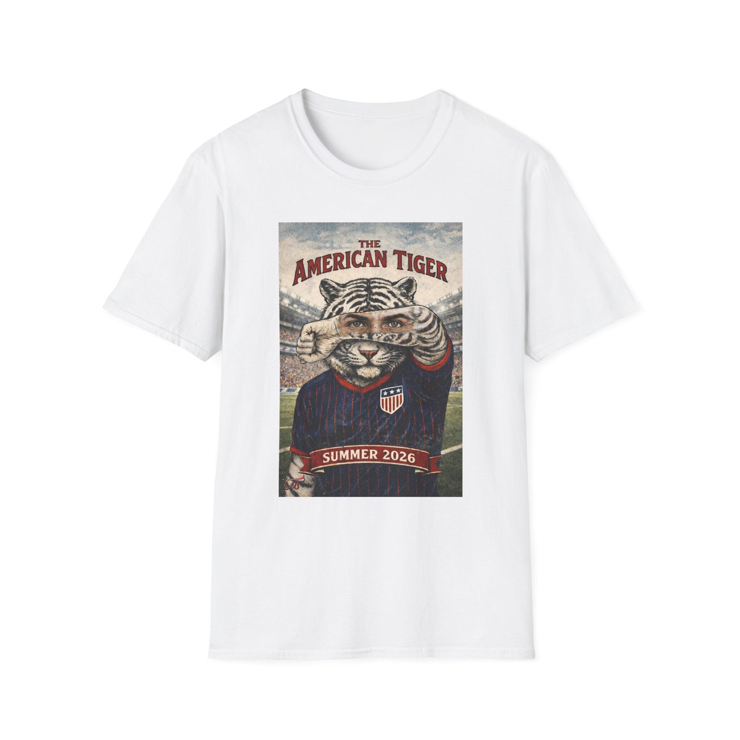USA The American Tiger Men's T-Shirt Summer 2026