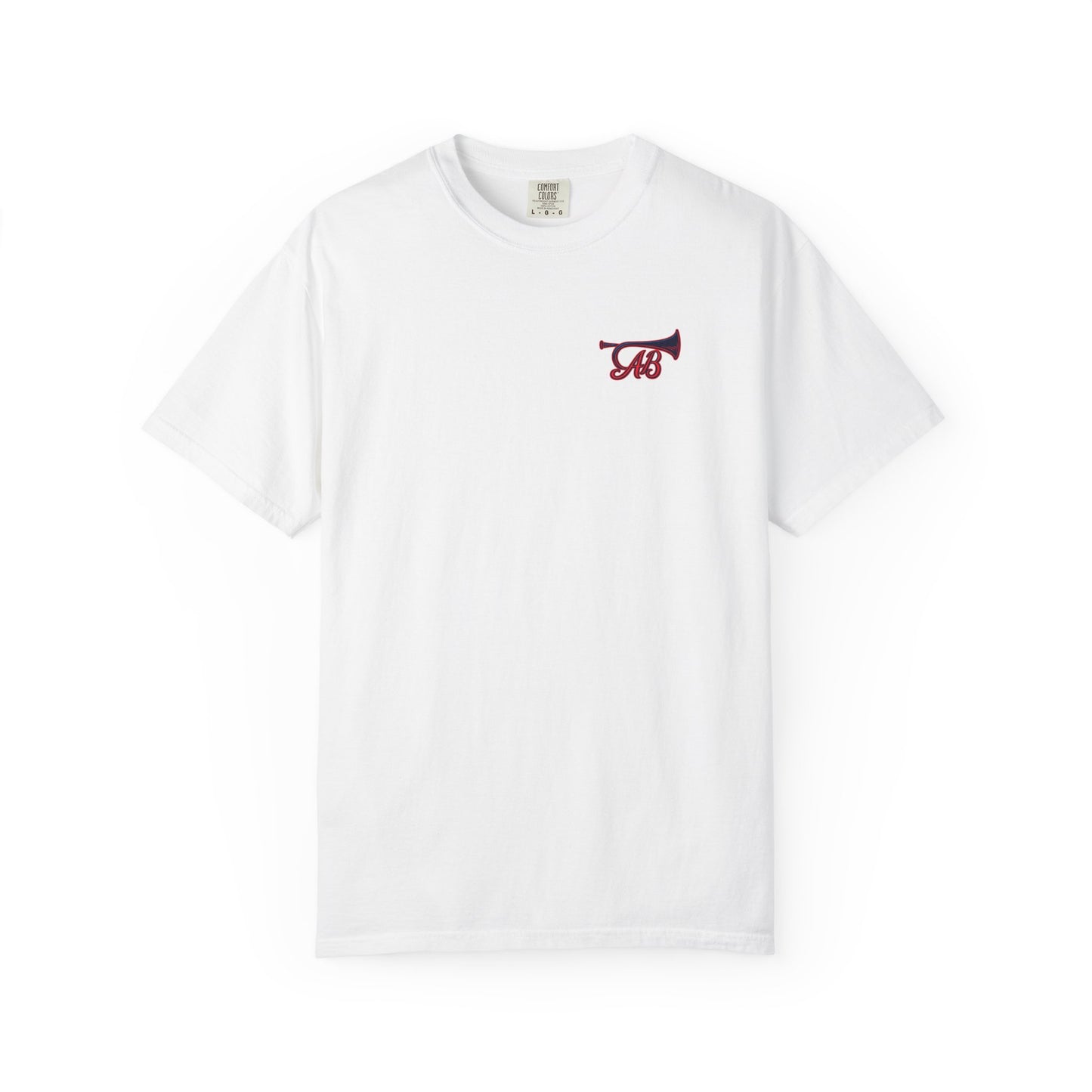 American Bugle Classic Red, White and Blue Men's T-Shirt