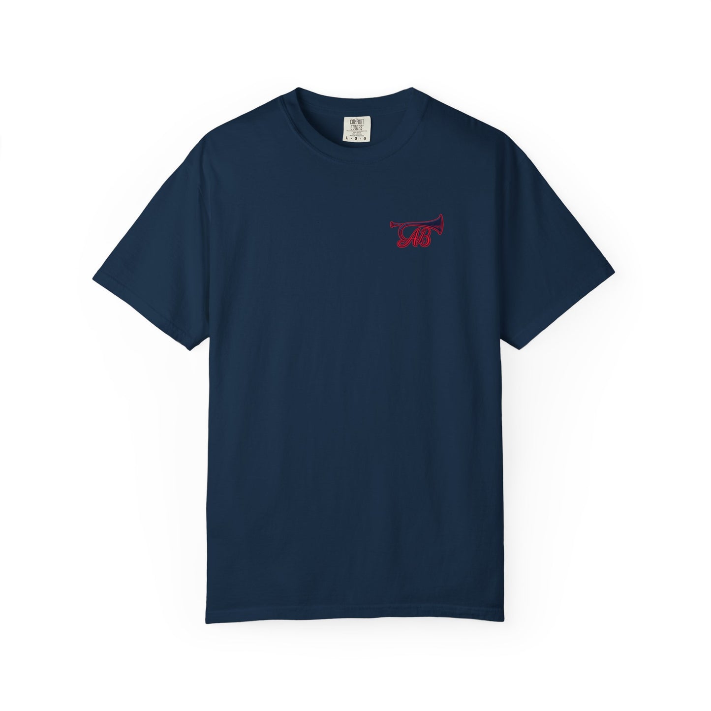 American Bugle Classic Red, White and Blue Men's T-Shirt