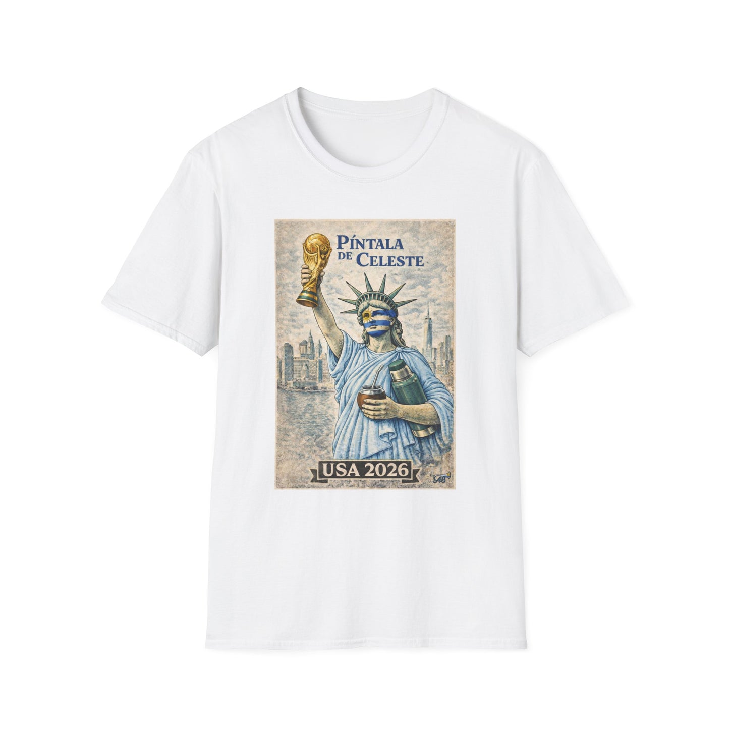 Uruguay Píntala de Celeste Men's T-Shirt USA 2026
