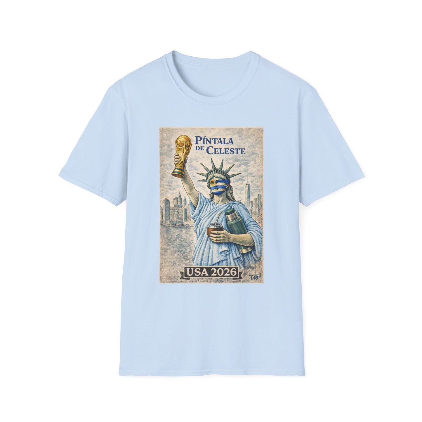 Uruguay Píntala de Celeste Men's T-Shirt USA 2026
