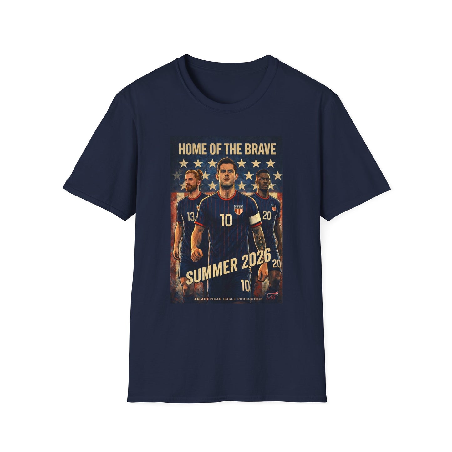 USA Home Of The Brave Men's T-Shirt Summer 2026