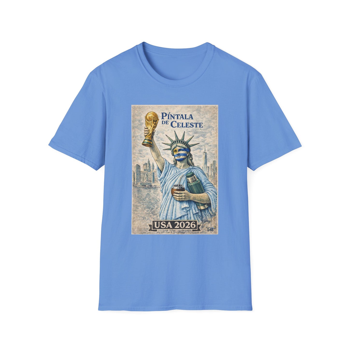 Uruguay Píntala de Celeste Men's T-Shirt USA 2026