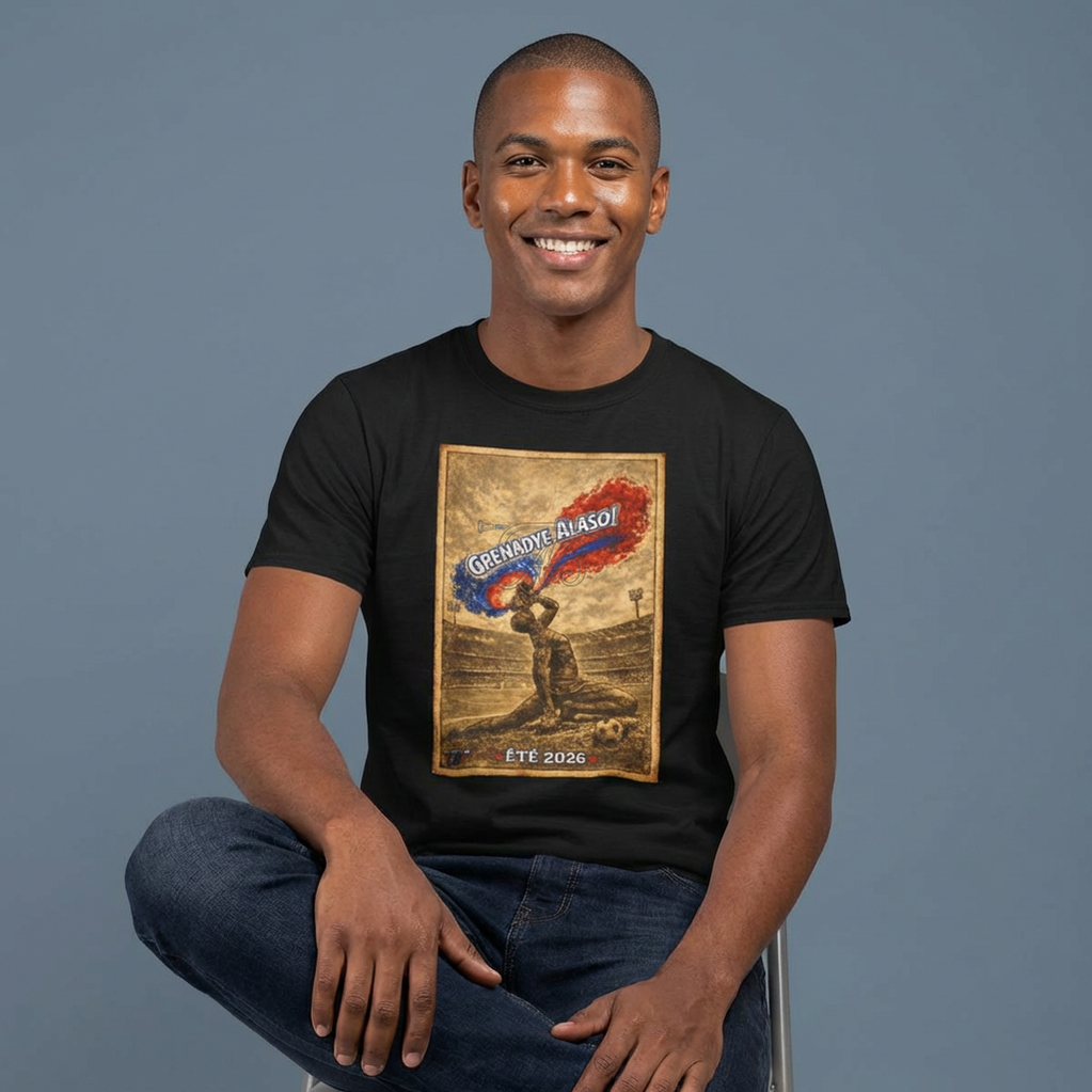 Haiti Grenadye Alaso Men's T-Shirt Ete 2026