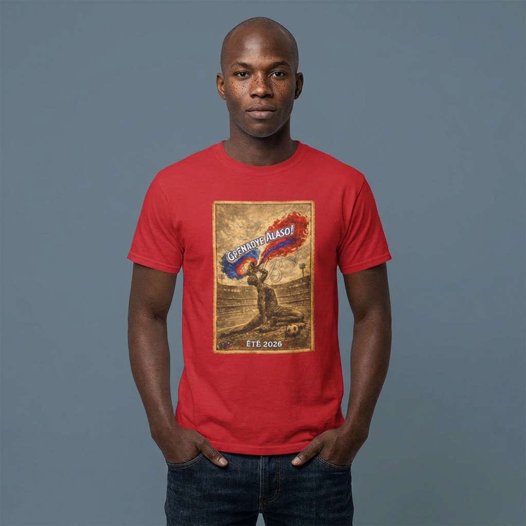 Haiti Grenadye Alaso Men's T-Shirt Ete 2026