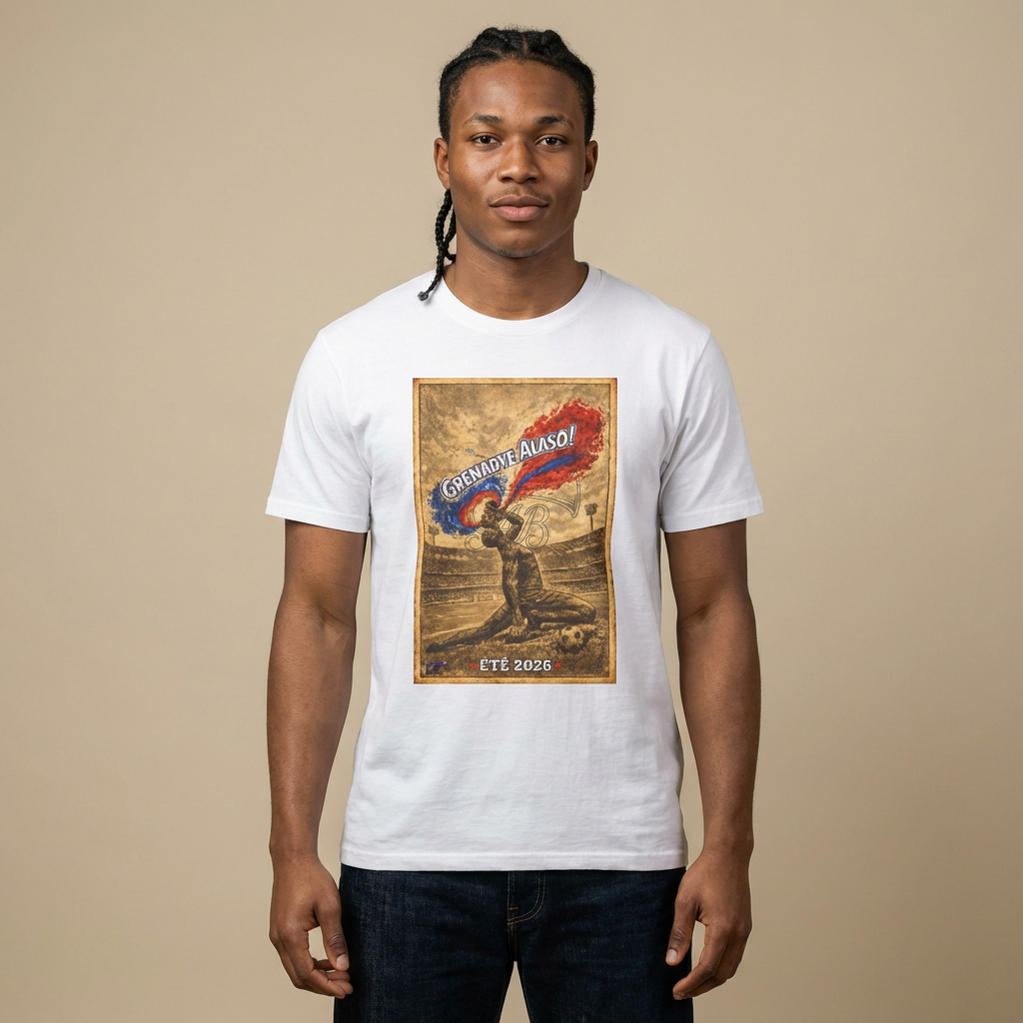 Haiti Grenadye Alaso Men's T-Shirt Ete 2026