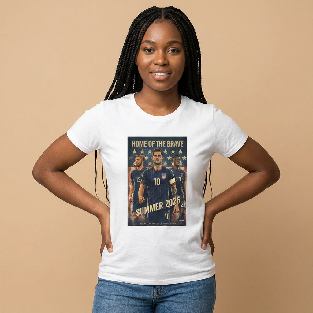 USA Home of the Brave Women's T-Shirt Summer 2026