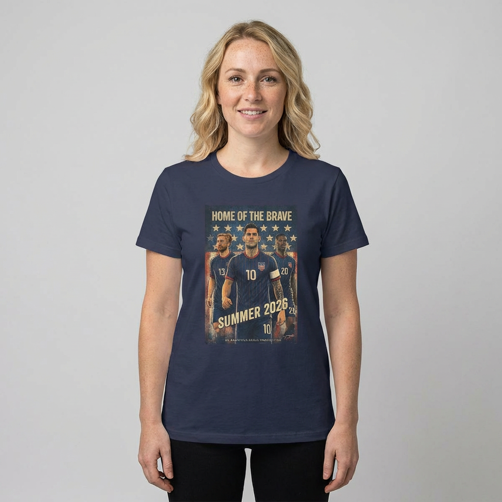 USA Home of the Brave Women's T-Shirt Summer 2026