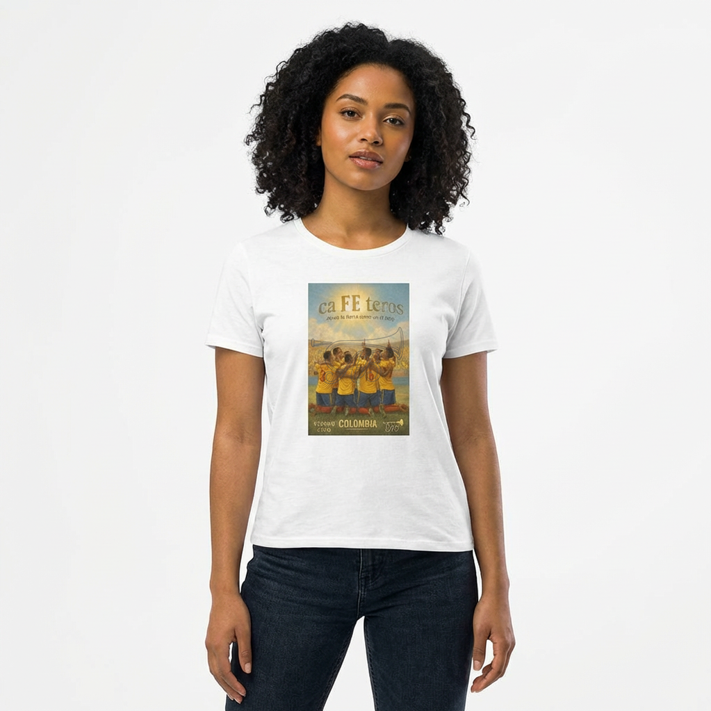 Colombia caFEteros Women's T-Shirt Verano 2026