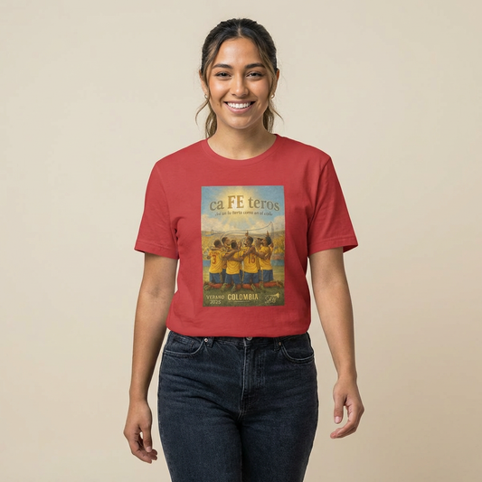 Colombia caFEteros Women's T-Shirt Verano 2026