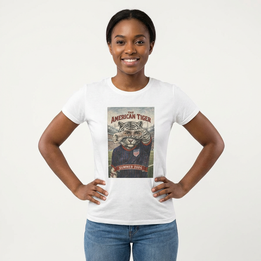 USA The American Tiger Women's T-Shirt Summer 2026