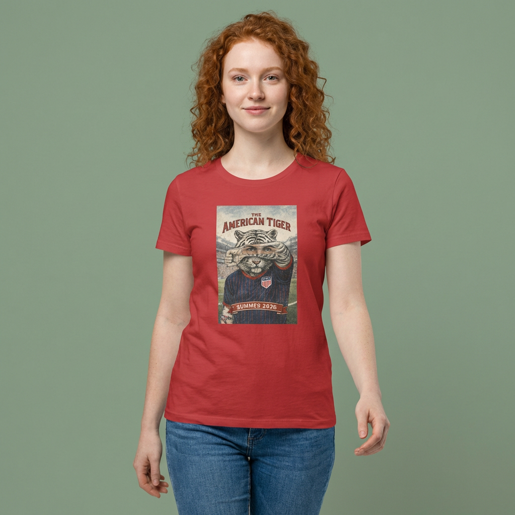 USA The American Tiger Women's T-Shirt Summer 2026