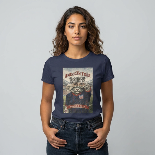 USA The American Tiger Women's T-Shirt Summer 2026