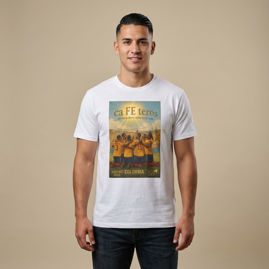 Colombia caFEteros Men's T-Shirt Verano 2026