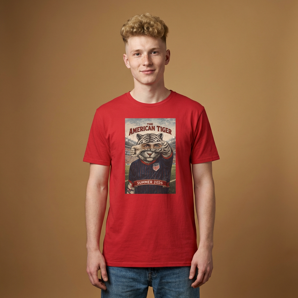 USA The American Tiger Men's T-Shirt Summer 2026