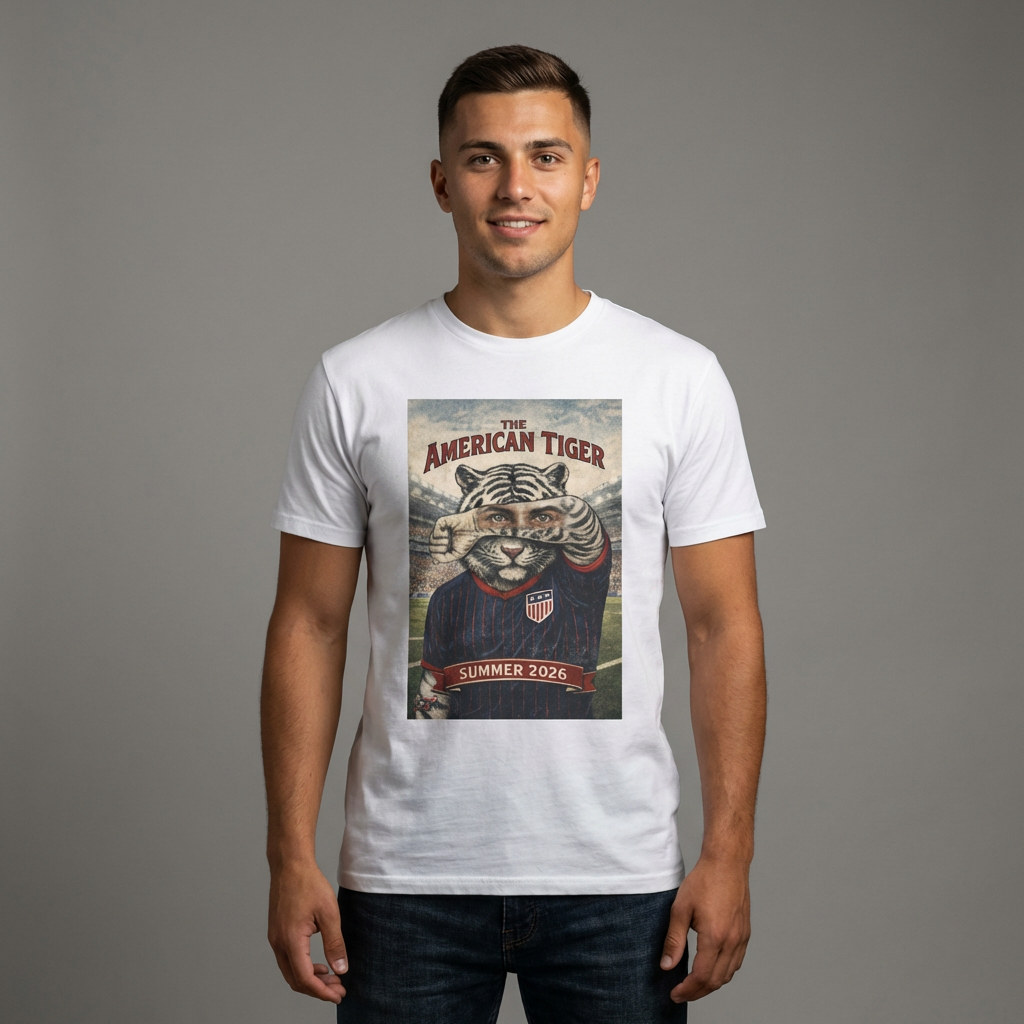 USA The American Tiger Men's T-Shirt Summer 2026