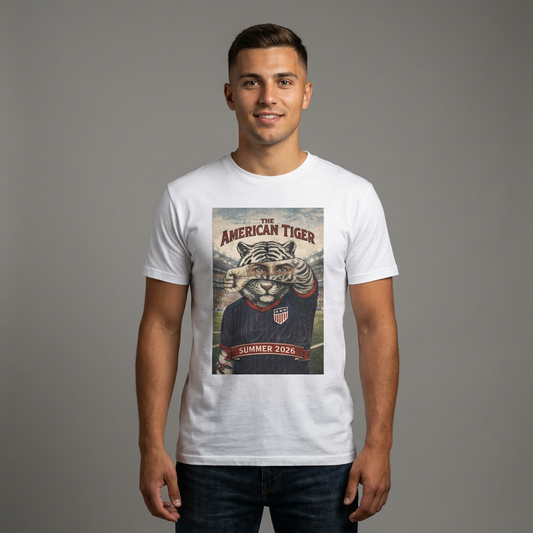 USA The American Tiger Men's T-Shirt Summer 2026