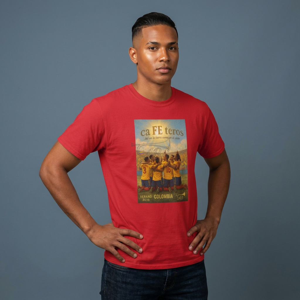 Colombia caFEteros Men's T-Shirt Verano 2026