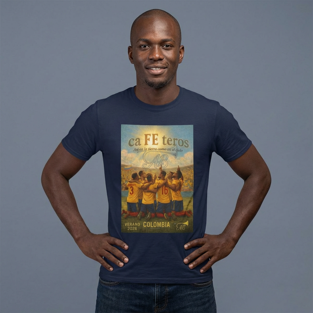 Colombia caFEteros Men's T-Shirt Verano 2026