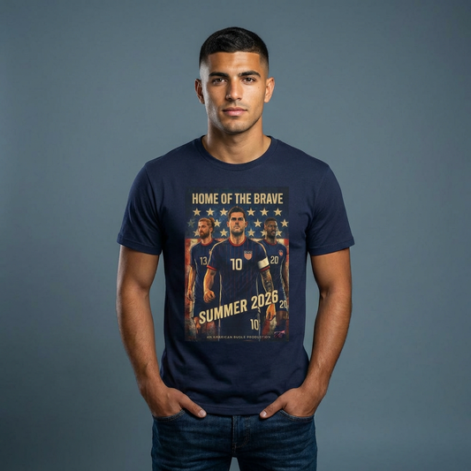 USA Home Of The Brave Men's T-Shirt Summer 2026