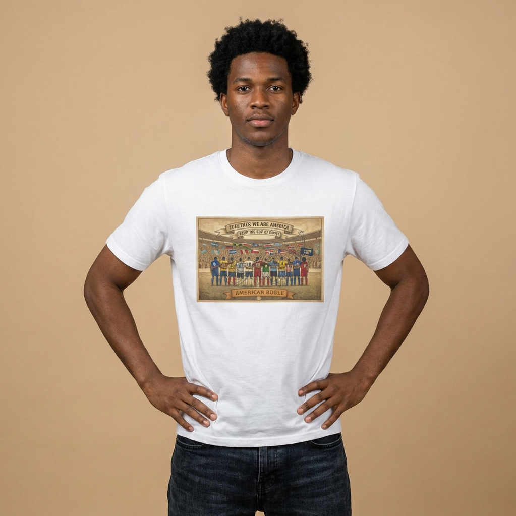 "Keep The Cup At Home" Together We Are America Men’s T-Shirt 