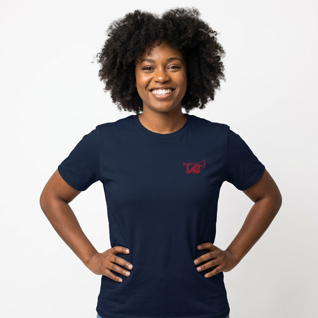American Bugle Classic Red, White and Blue Women's T-Shirt