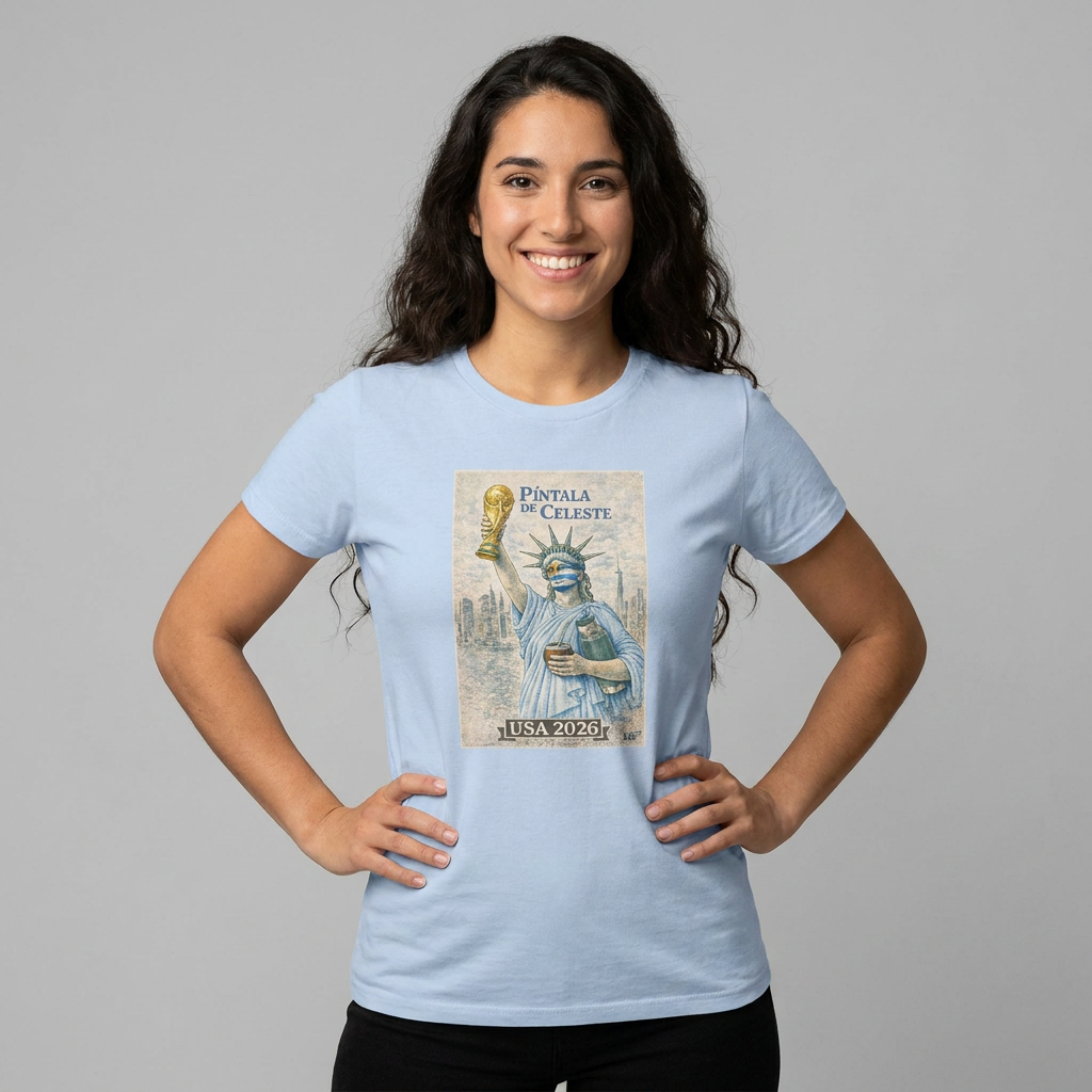 Uruguay Píntala de Celeste T-Shirt Women's T-Shirt USA 2026