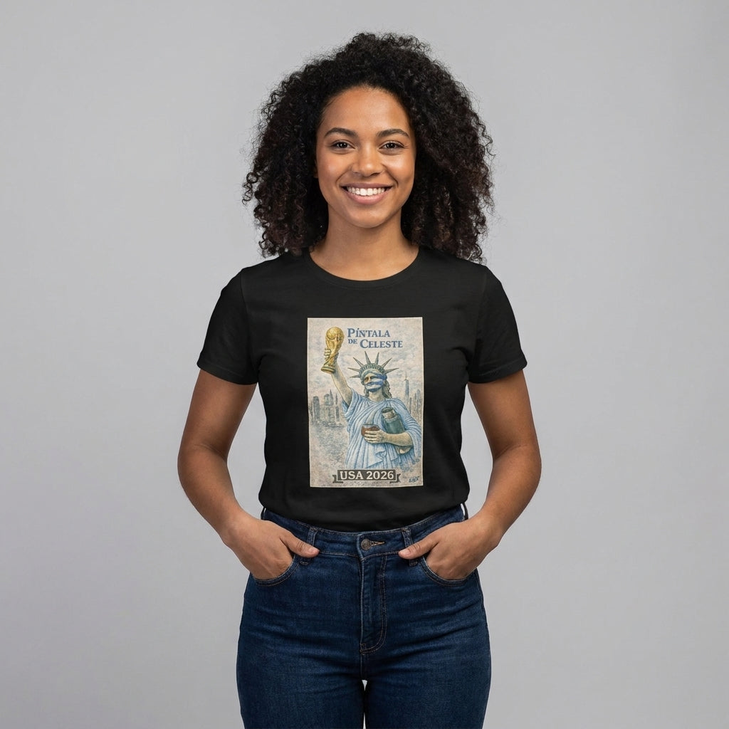 Uruguay Píntala de Celeste T-Shirt Women's T-Shirt USA 2026
