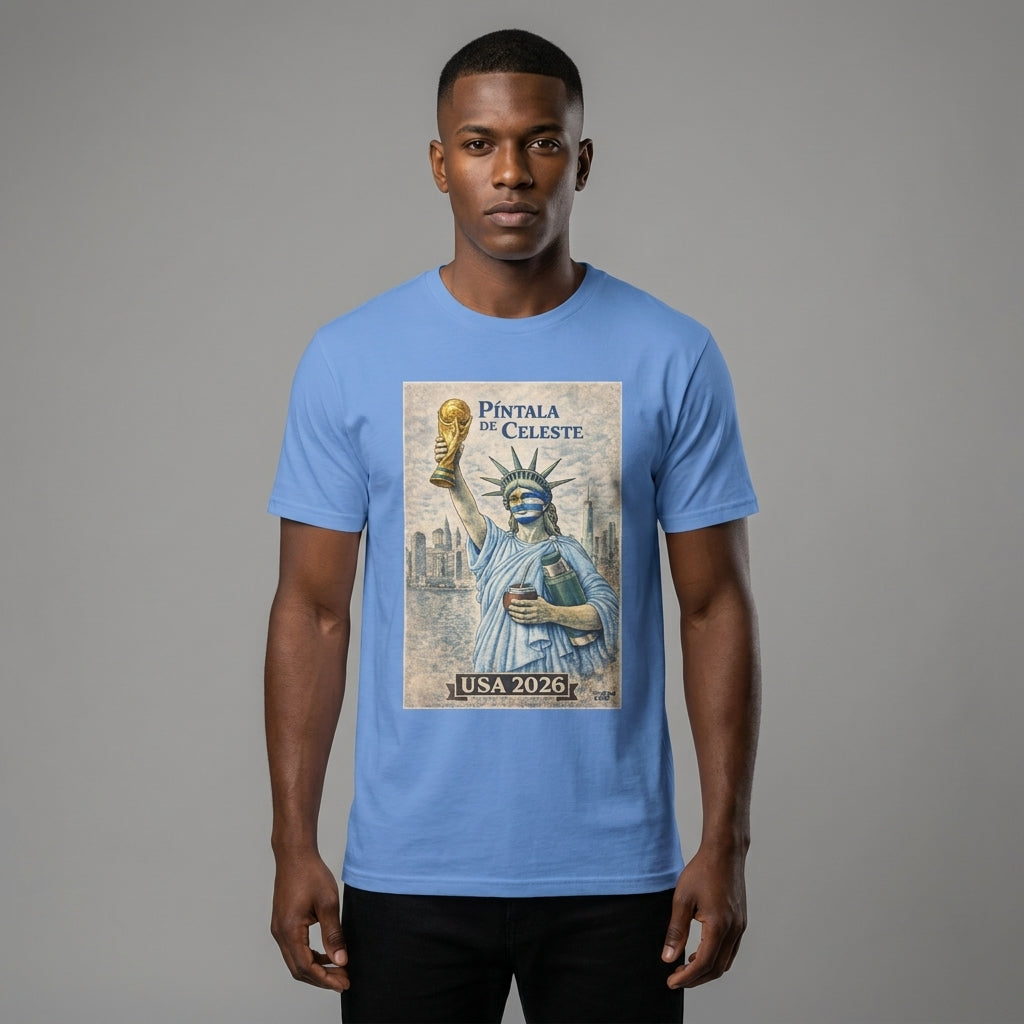 Uruguay Píntala de Celeste Men's T-Shirt USA 2026