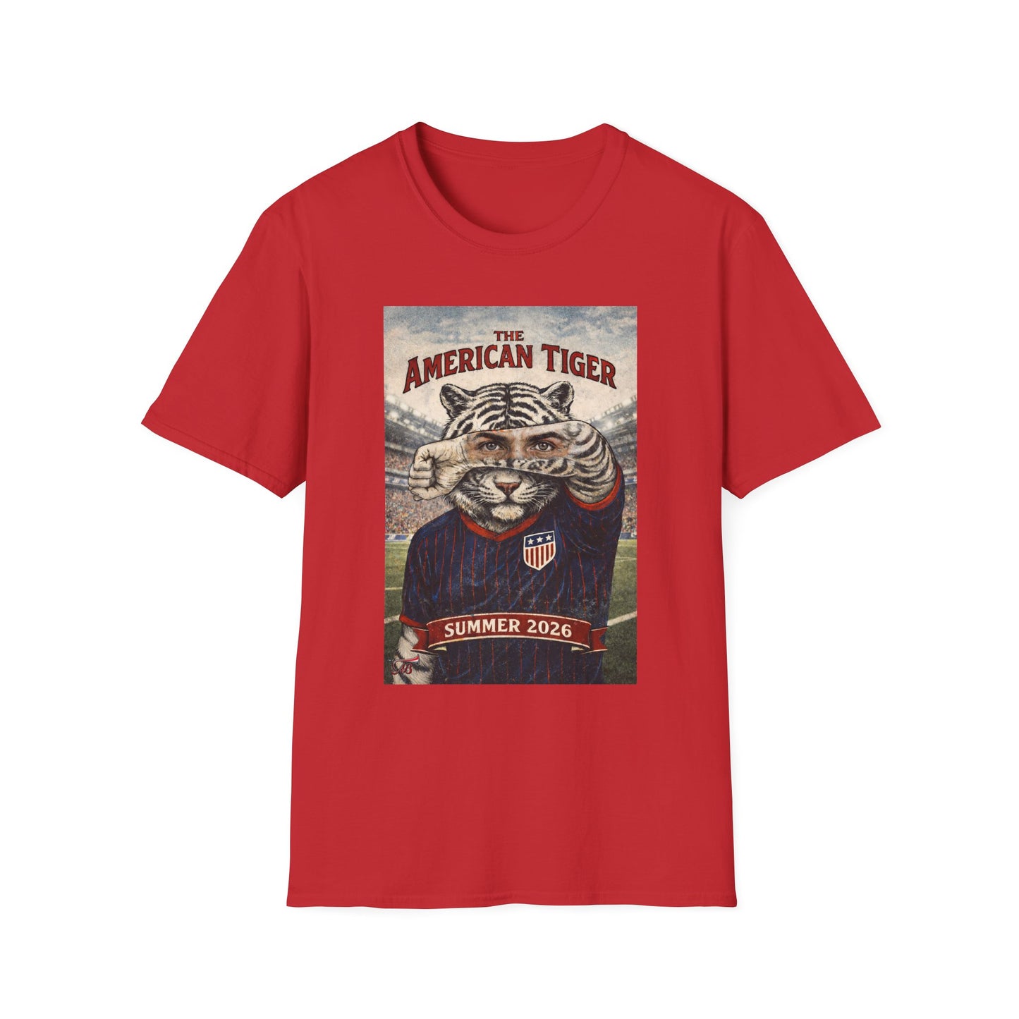 USA The American Tiger Men's T-Shirt Summer 2026