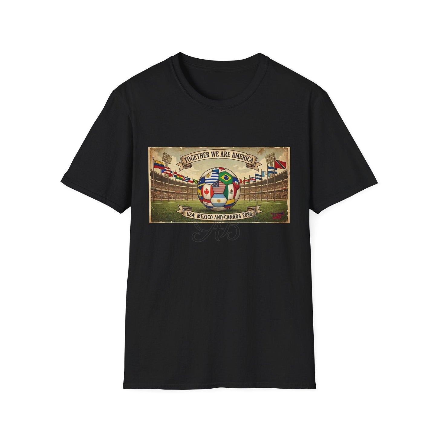 "USA, Mexico and Canada 2026" Together We Are America Men's T-Shirt