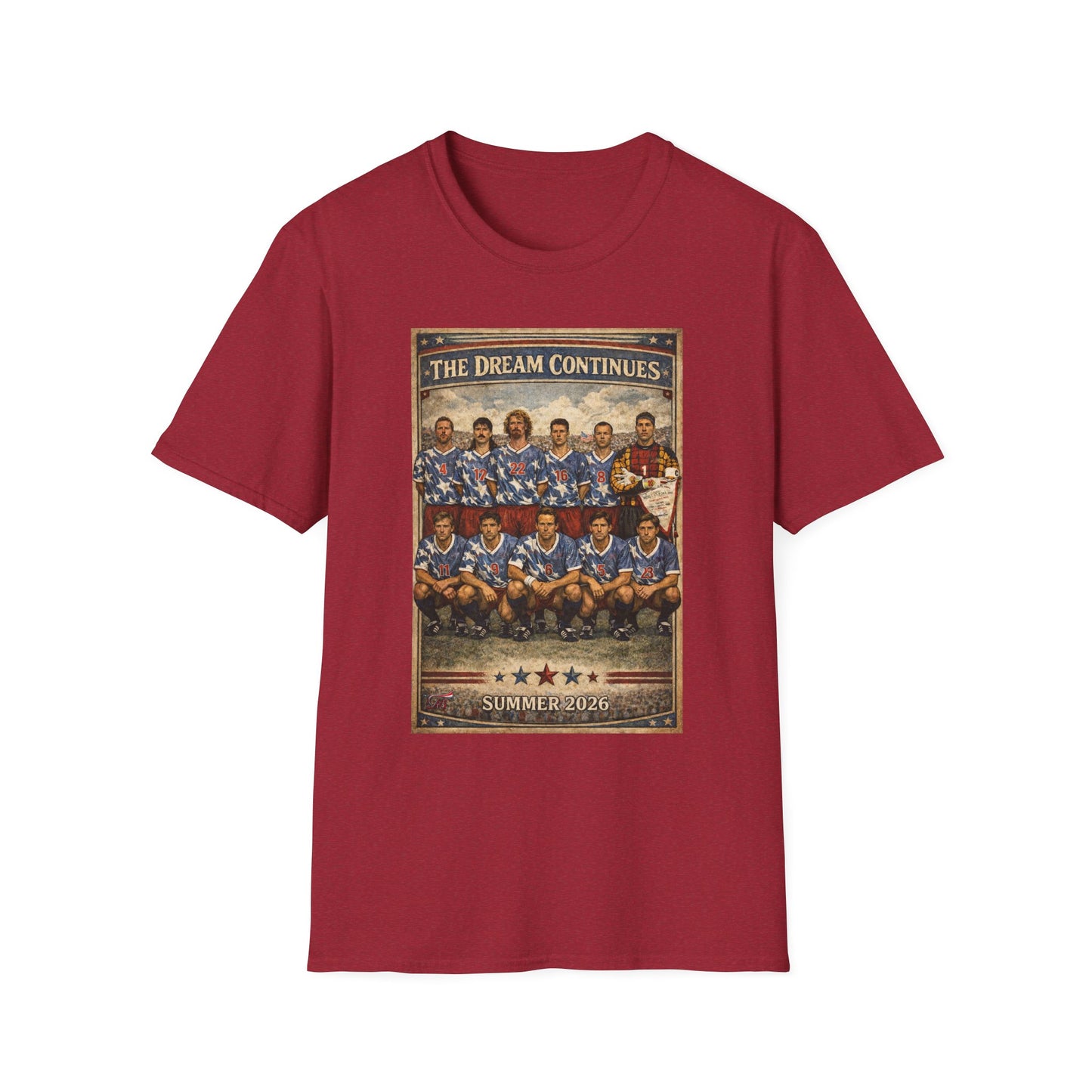 USA The Dream Continues Men's T-Shirt Summer 2026