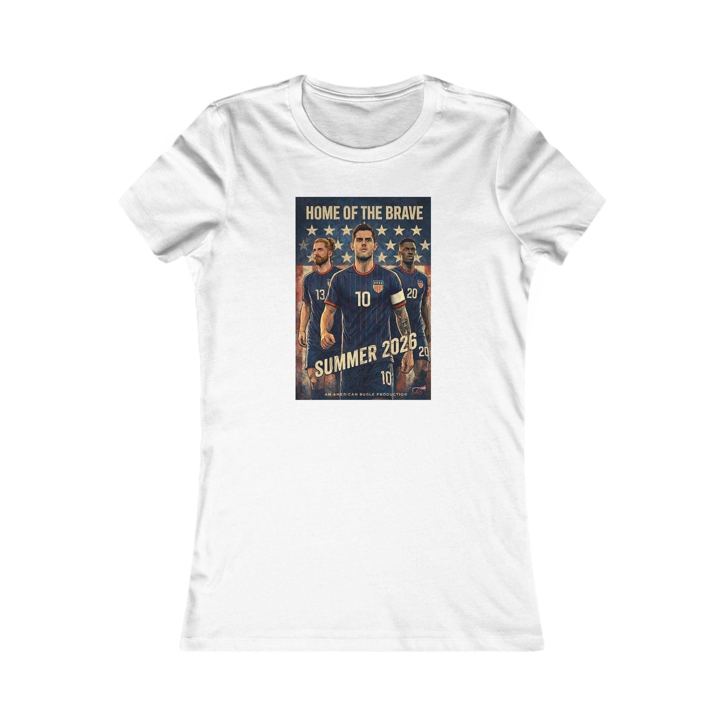 USA Home of the Brave Women's T-Shirt Summer 2026