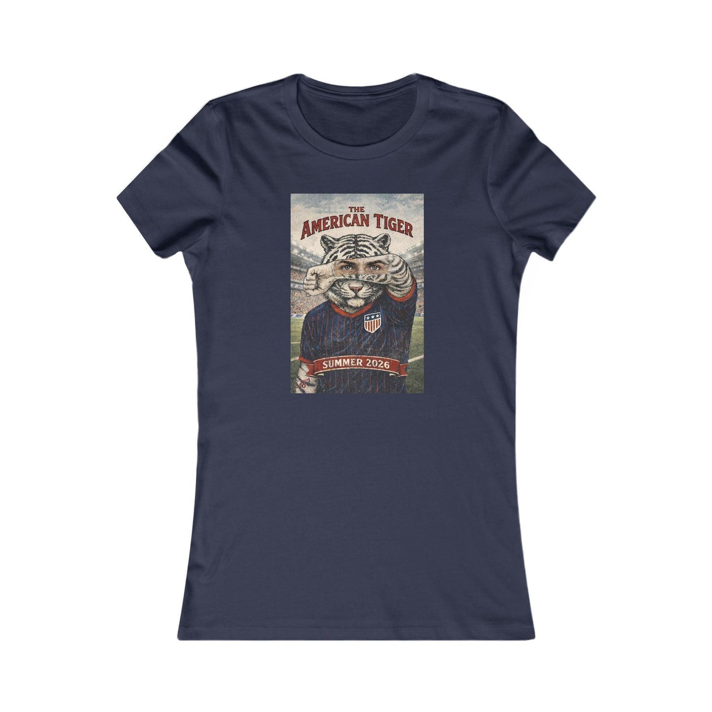 USA The American Tiger Women's T-Shirt Summer 2026