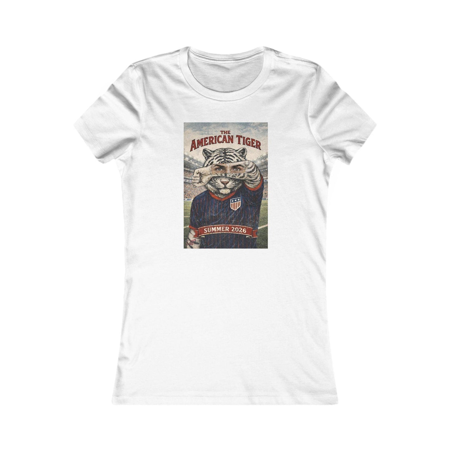 USA The American Tiger Women's T-Shirt Summer 2026