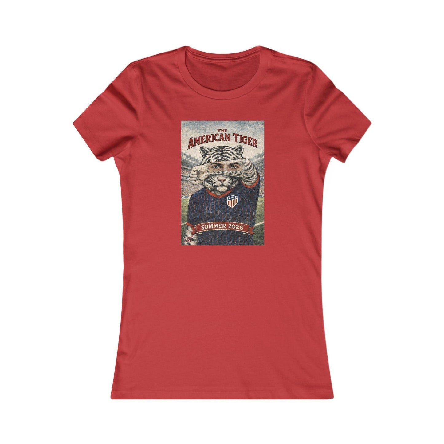 USA The American Tiger Women's T-Shirt Summer 2026