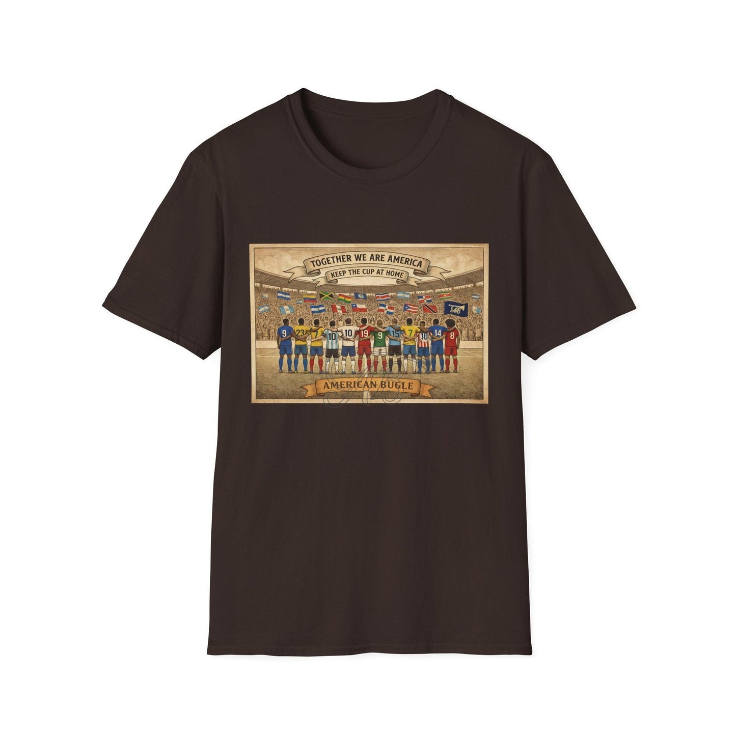 "Keep The Cup At Home" Together We Are America Men’s T-Shirt 